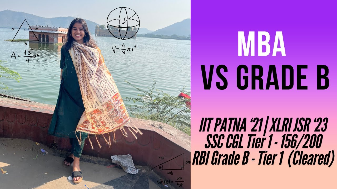 MBA vs Govt Job | Why I chose Private MBA over Grade B (SSC CGL, RBI) Jobs | Pros and Cons
