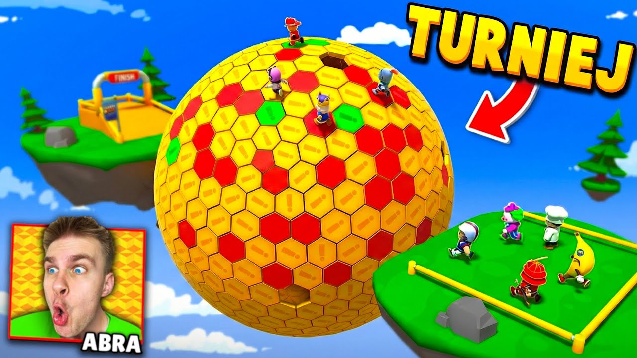 Mój PIERWSZY *TURNIEJ* w Stumble Guys! 😍