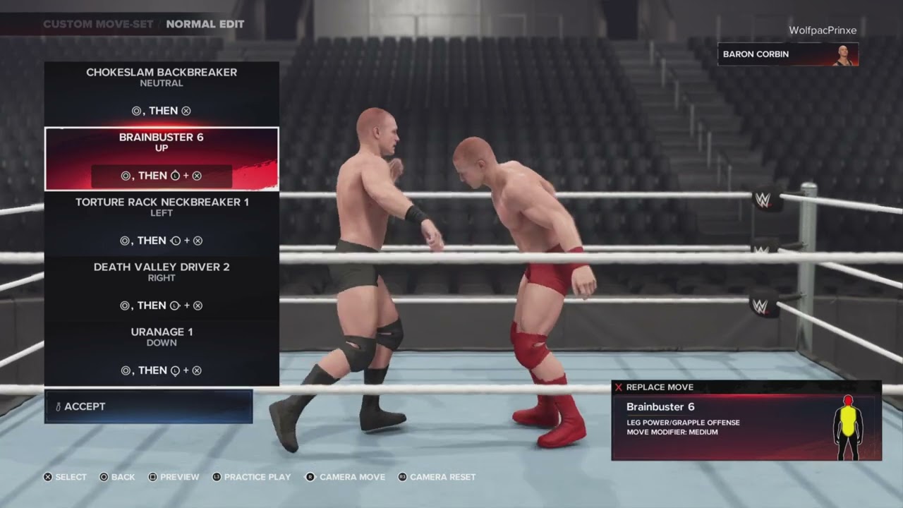 WWE 2K24 | Baron Corbin Updated Moveset + Realistic Base Superstar Settings
