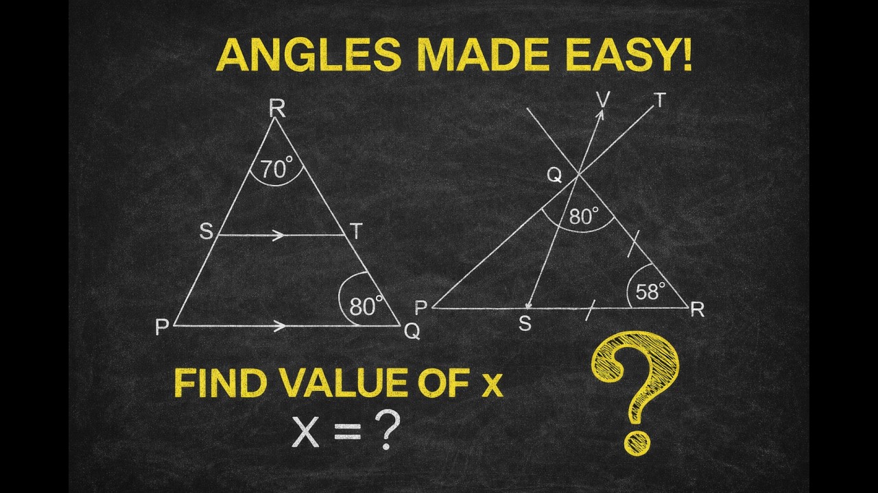 Углы стали проще! | Быстро решайте сложные задачи на углы!