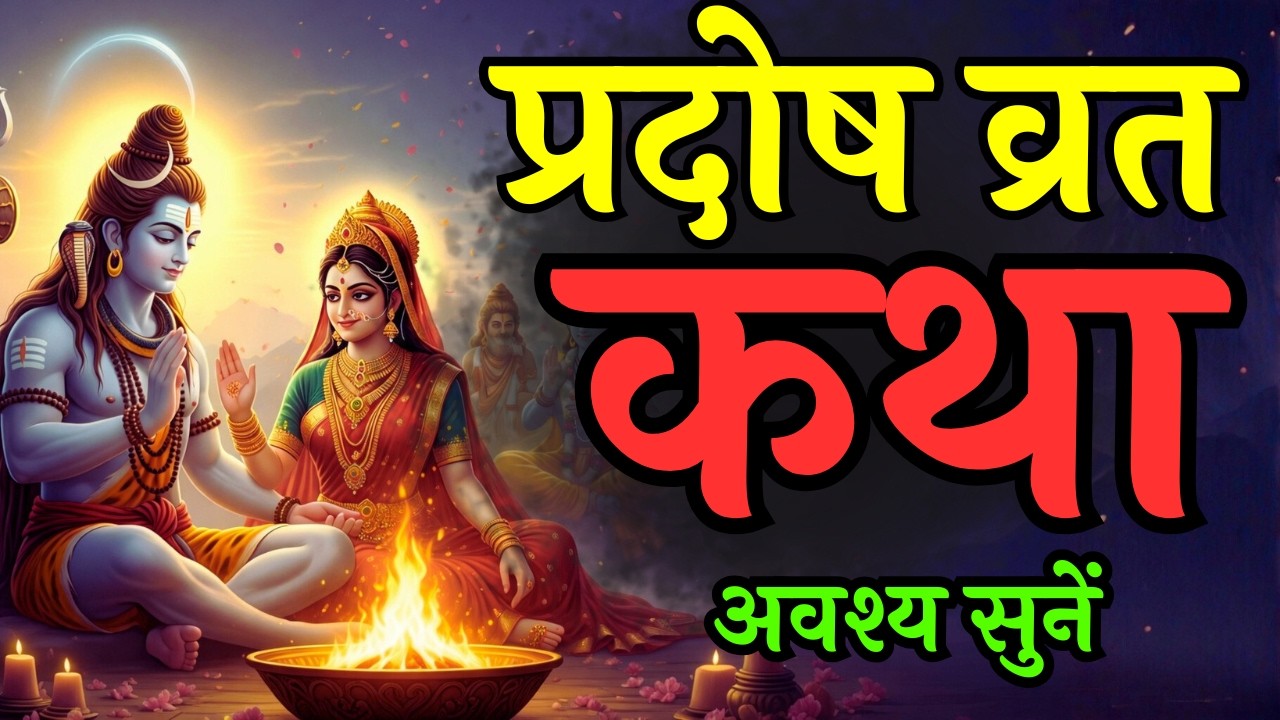 Pradosh Vrat Katha | Som Pradosh Vrat Katha | प्रदोष व्रत की कथा | सोम प्रदोष व्रत कथा | शिव कथा