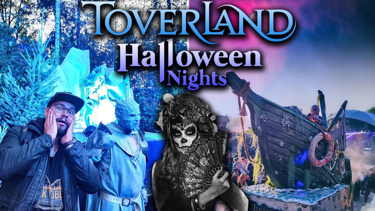 TOVERLAND HALLOWEEN NIGHTS Vlog 2024 - Alle Scarezones und Neuheiten | Toverland