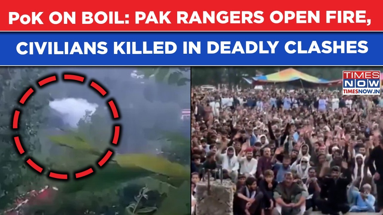 PoK On Boil: Pakistan Rangers Open Fire On Rawalakot Protesters| Civilians Killed In Deadly Clashes