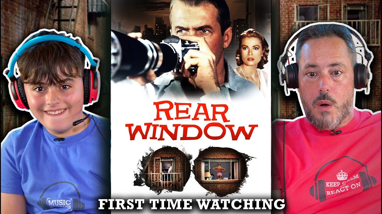 REAR WINDOW (1954) HITCHCOCK - FIRST TIME WATCHING - MOVIE REACTION - REVIEW