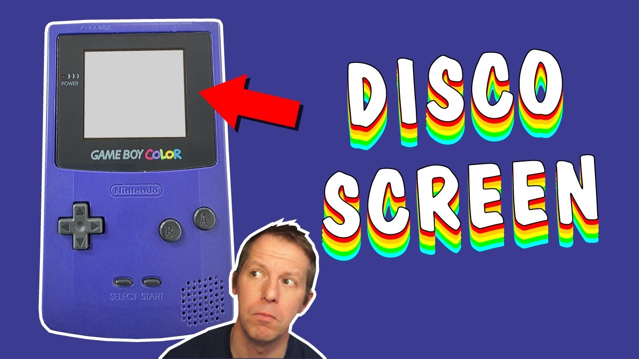 Можно ли исправить проблему с мерцающим цветным экраном Game Boy?