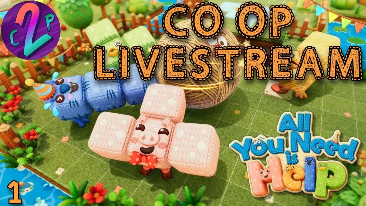 🔴 LIVE - All You Need is Help - Husband and Wife Co-Op!