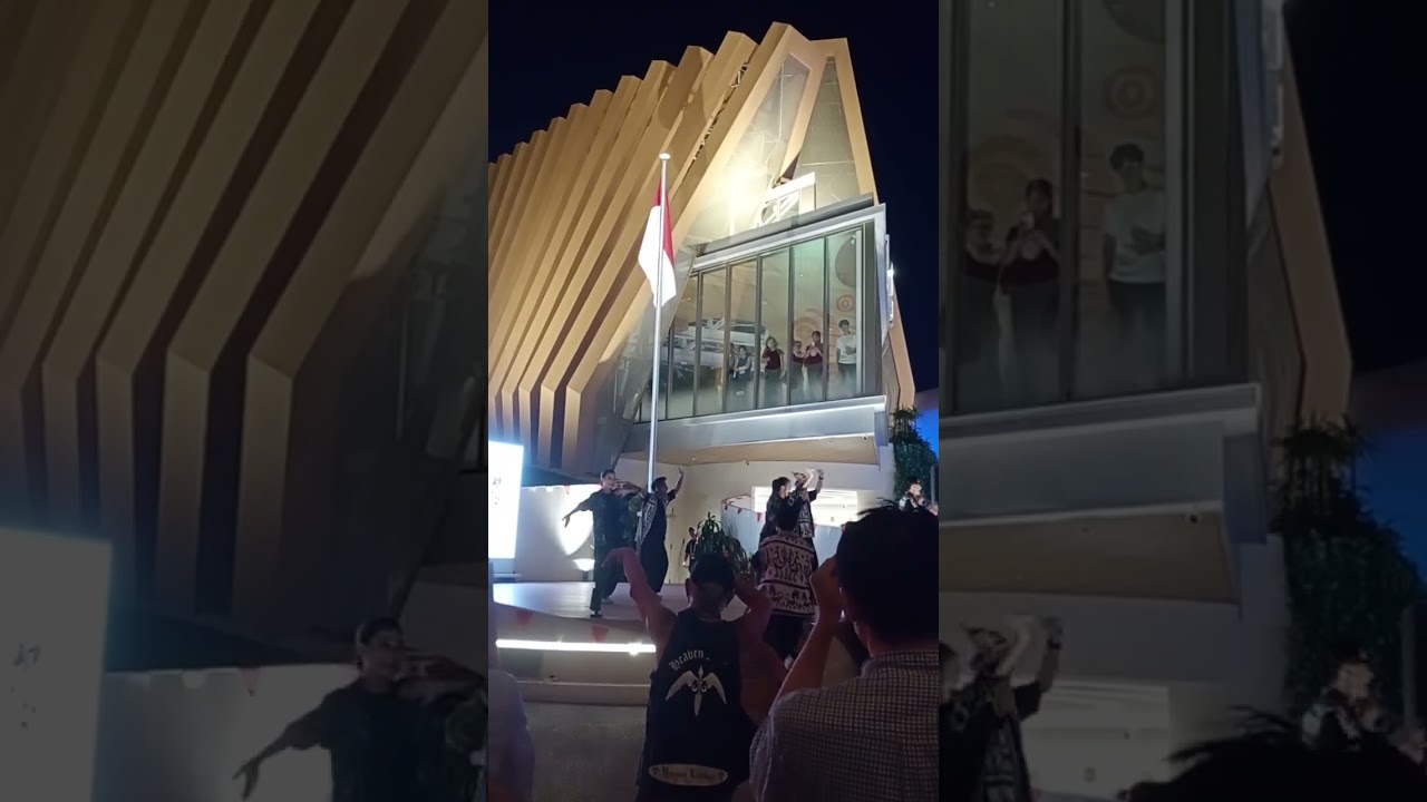 インドネシア館外