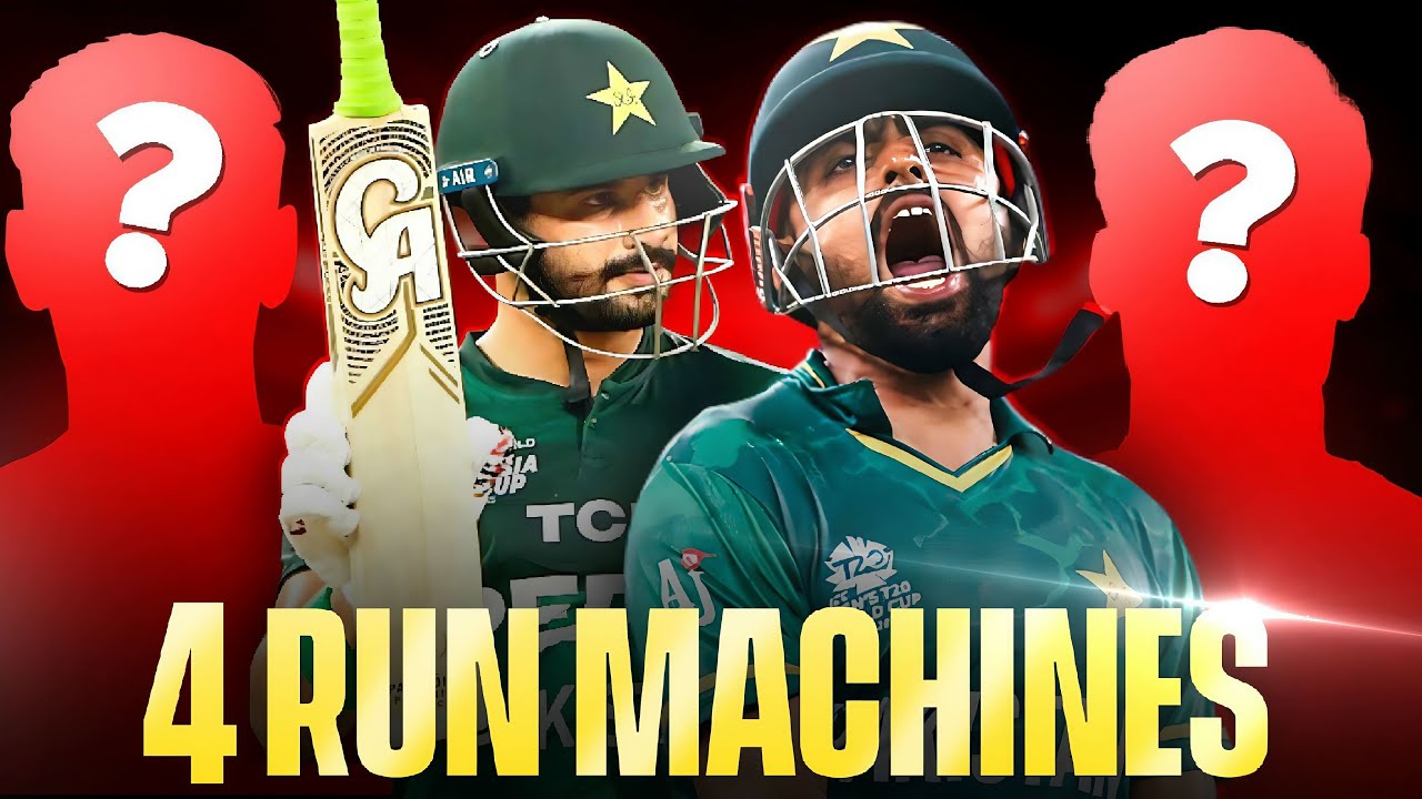 4 Run Machines for Pakistan in World Cup