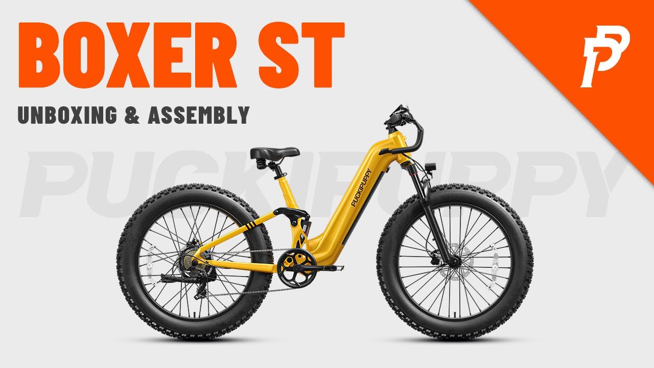 Unbox and assemble Puckipuppy Boxer St(Step-through)