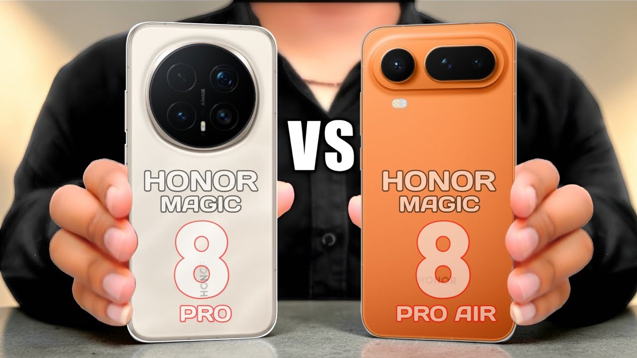 Honor Magic 8 Pro Vs Honor Magic 8 Pro Air || Full Comparisons ✅