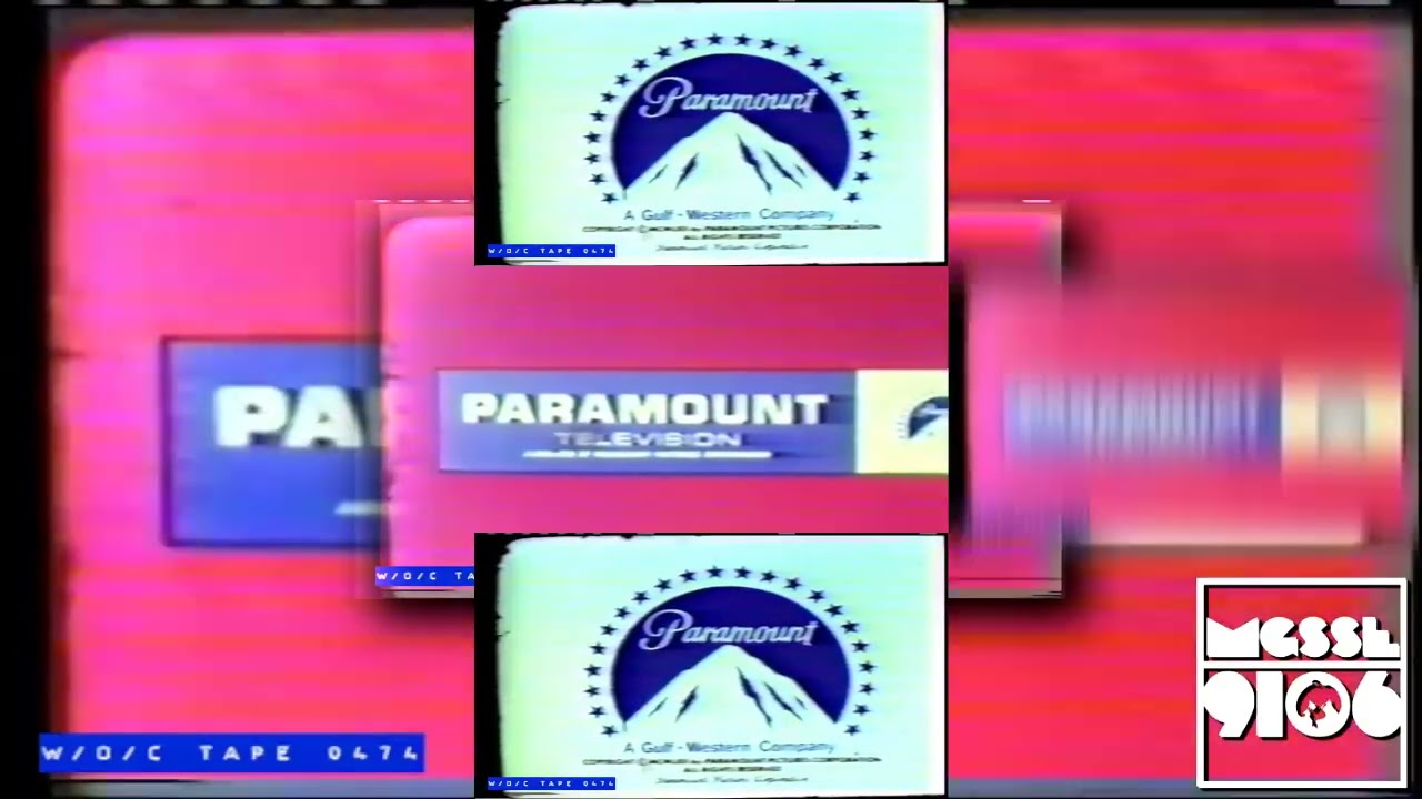 (RQ) YTPMV Paramount TV Logo Compilation - 1970s Scan