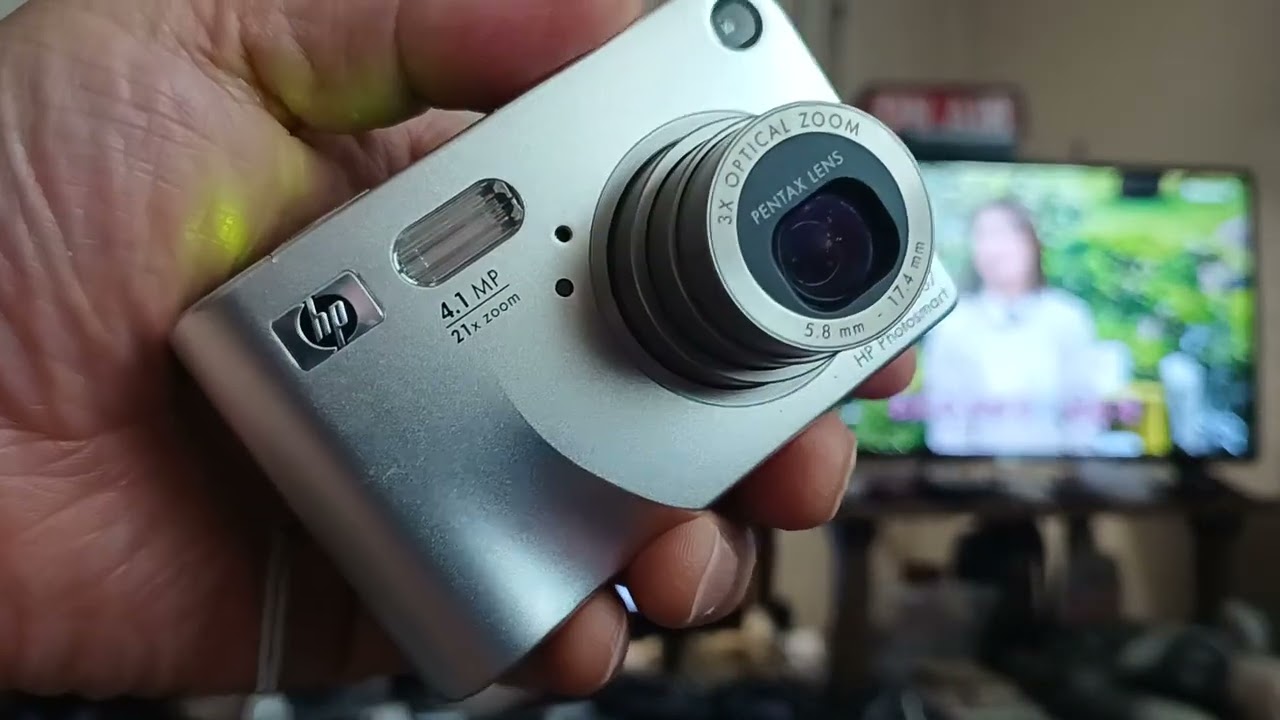 (판매중)레트로 저화소수디카 hp 포토스마트 R507(동영상OK!) (제품테스트및 간단한 사용설명입니다)