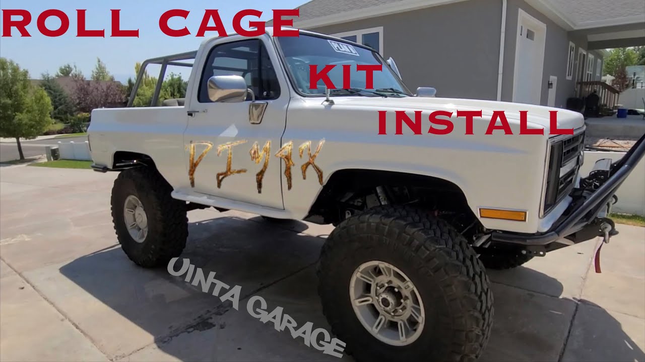 Советы по установке и установке комплекта каркаса безопасности DIY4X K5. #uintagarage #DIY4X #K5
