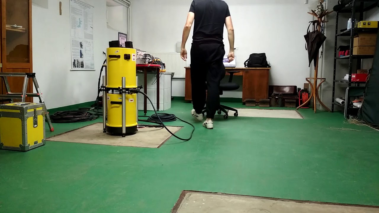 A10 absolute gravimeter measurement timelapse