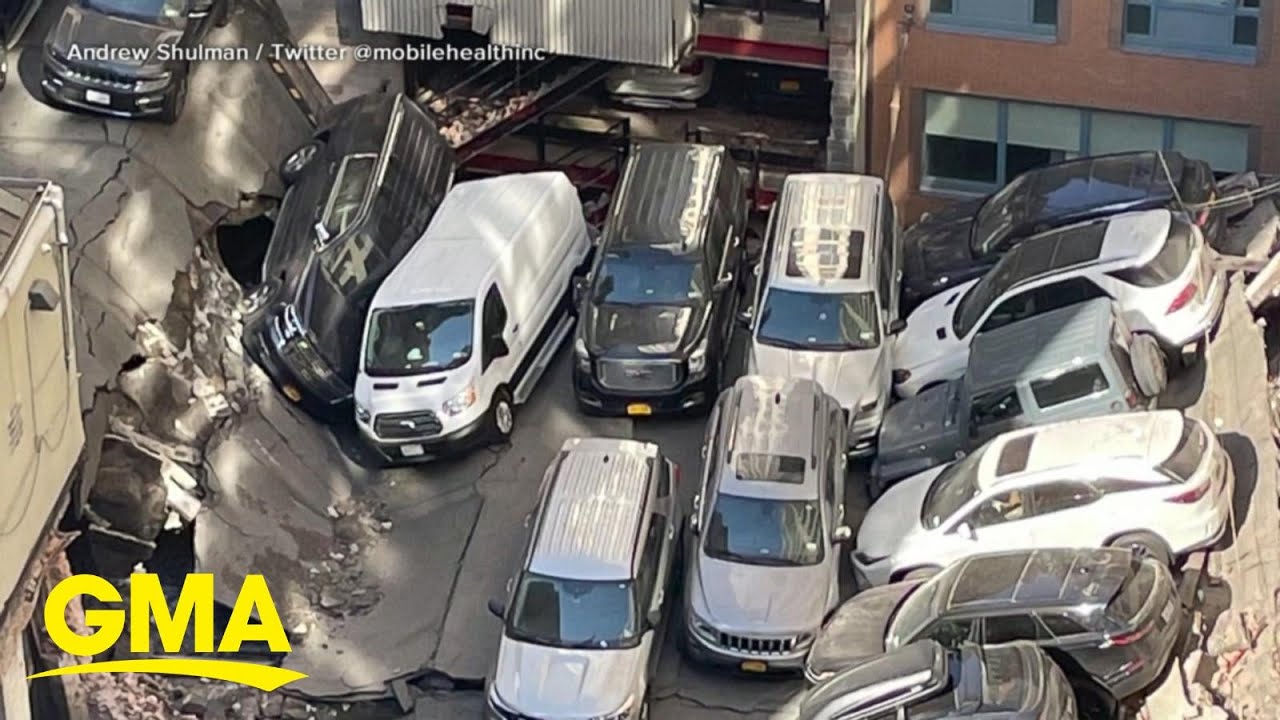 1 killed, 5 injured in NYC parking garage collapse l GMA