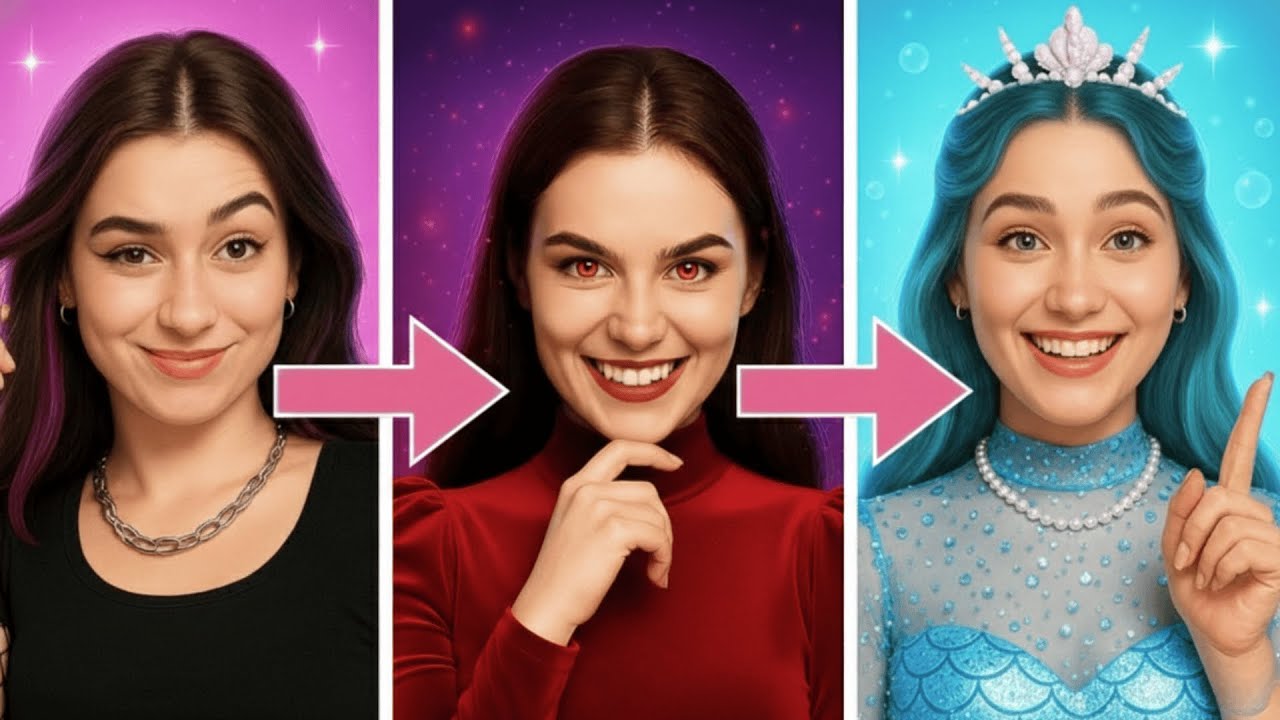 🖤ファッション女王がまさかのヴァンパイア化!?😱学校が大混乱💥