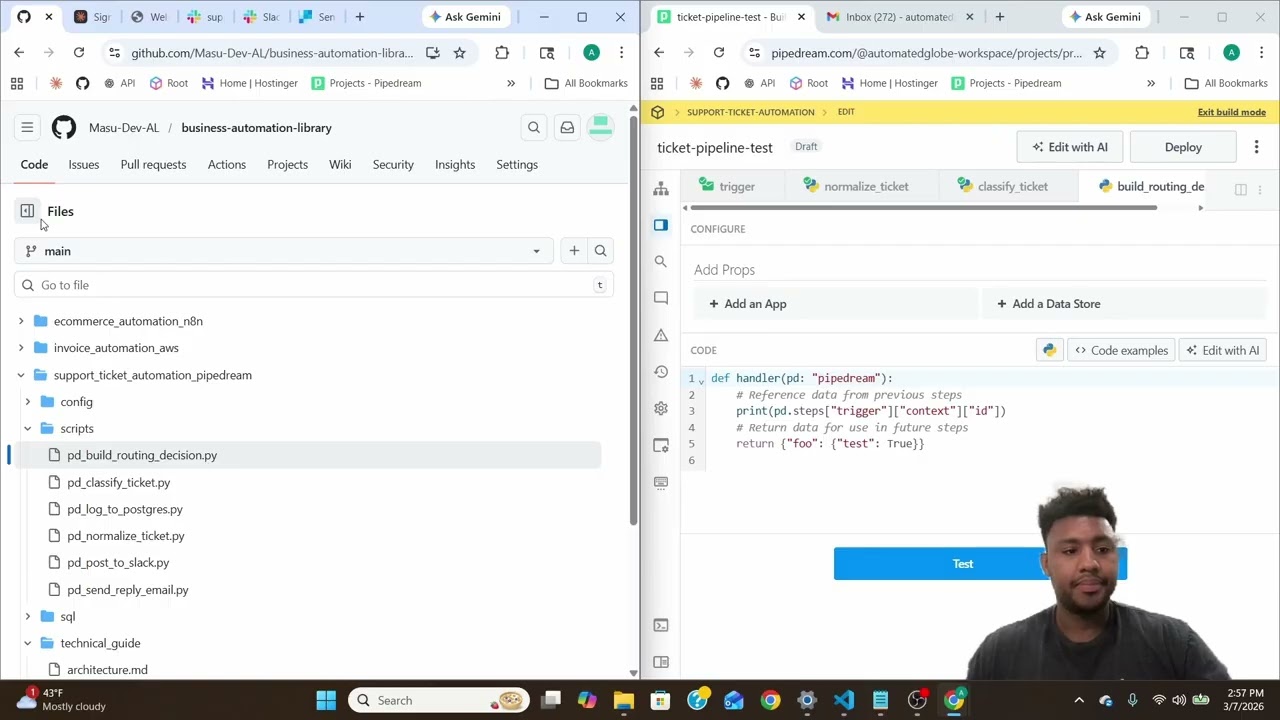 Automate Your Support Inbox: AI Ticket Routing with Pipedream + Claude + Slack