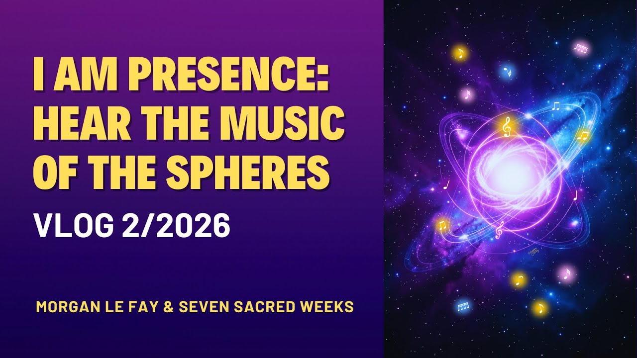 Vlog 2/2026 - Mighty I AM Presence: Hear the Music of the Spheres | Study, Decrees, and Meditation.
