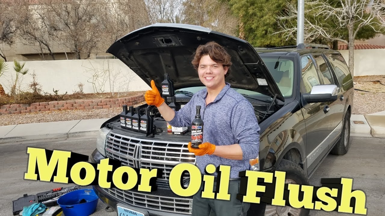 2007 Lincoln Navigator L How to Engine Oil Flush