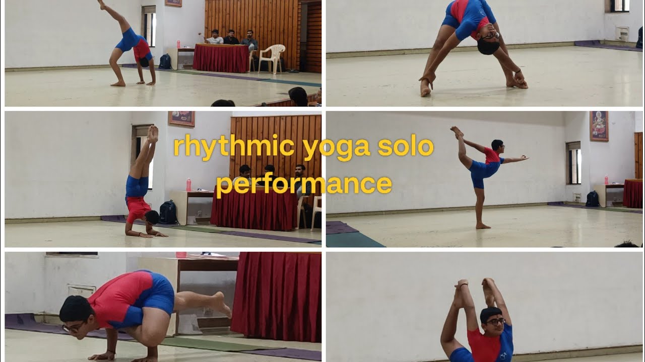 rhythmic yoga performance / rhythmic yoga solo performance / rhythmic yoga video / Artistic single 
