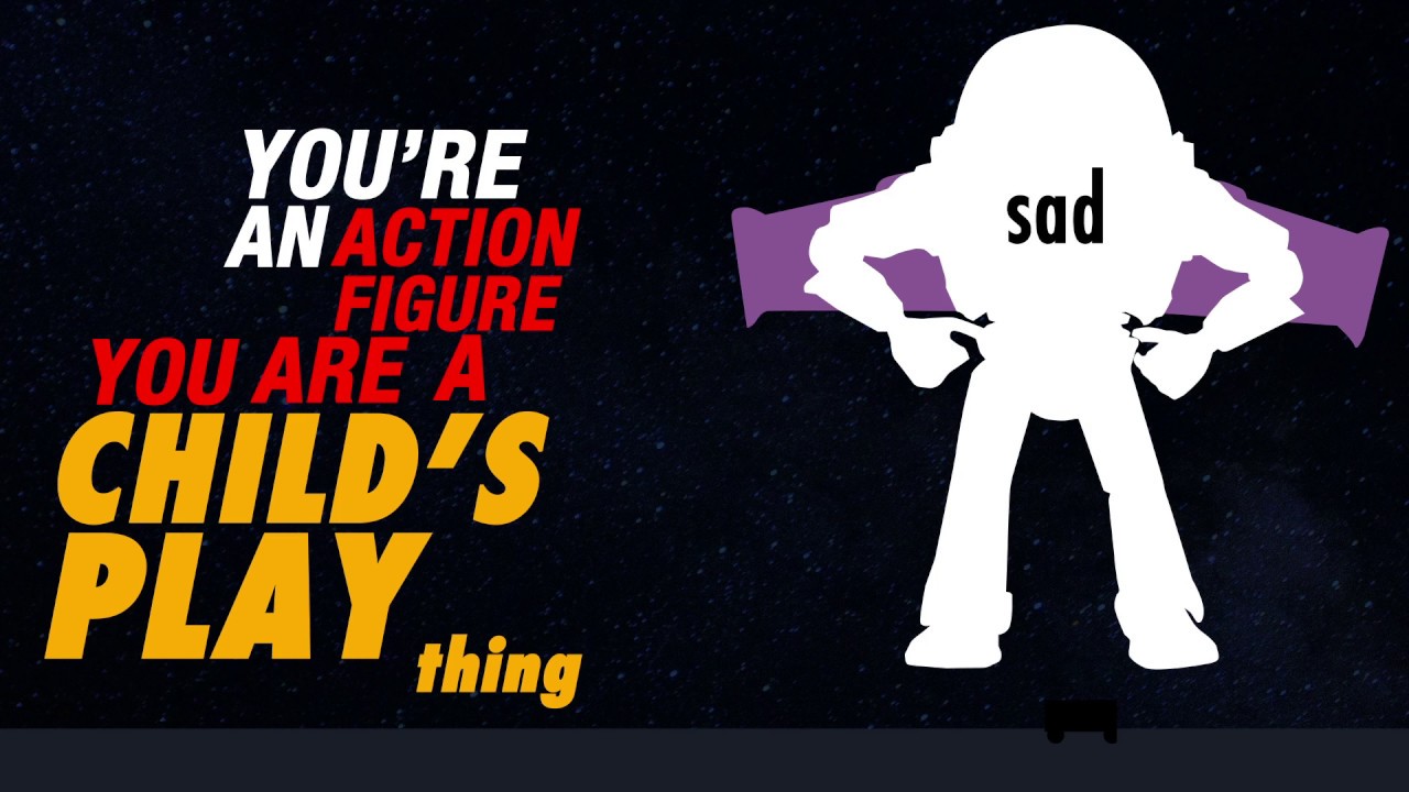 Toy Story Kinetic Typography - You Are A Toy