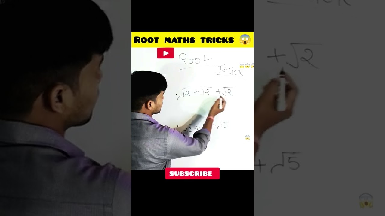 Root Math Tricks 😱#viral #shorts #top #maths #mathtricks #army
