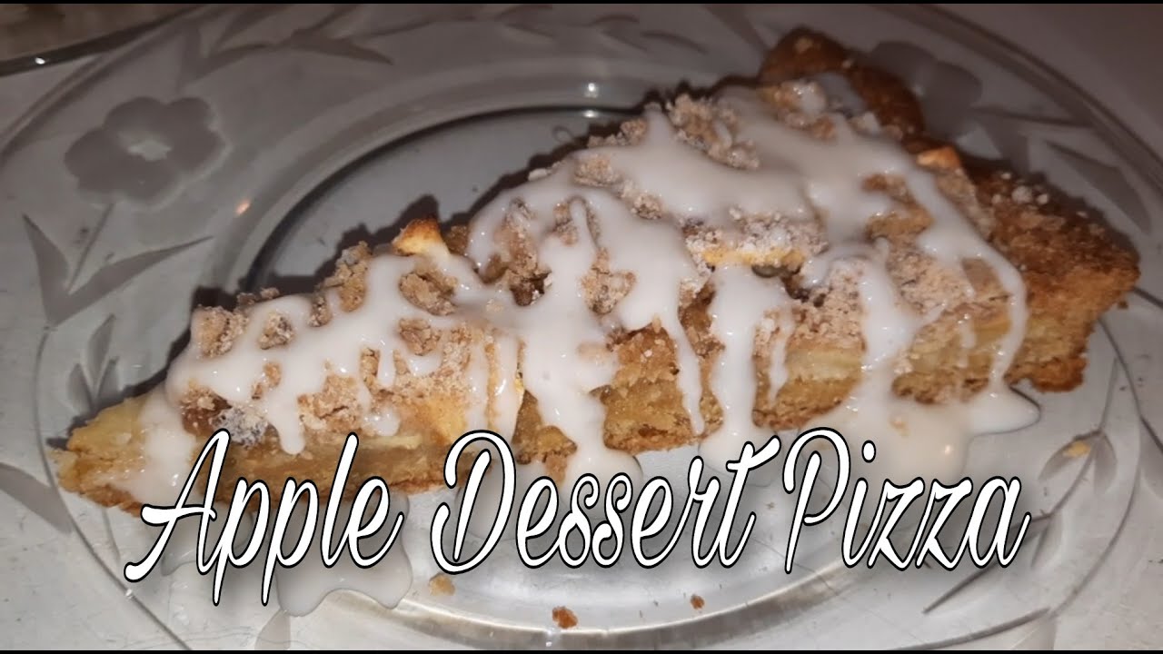 Apple Dessert Pizza #pizzamaquoddy