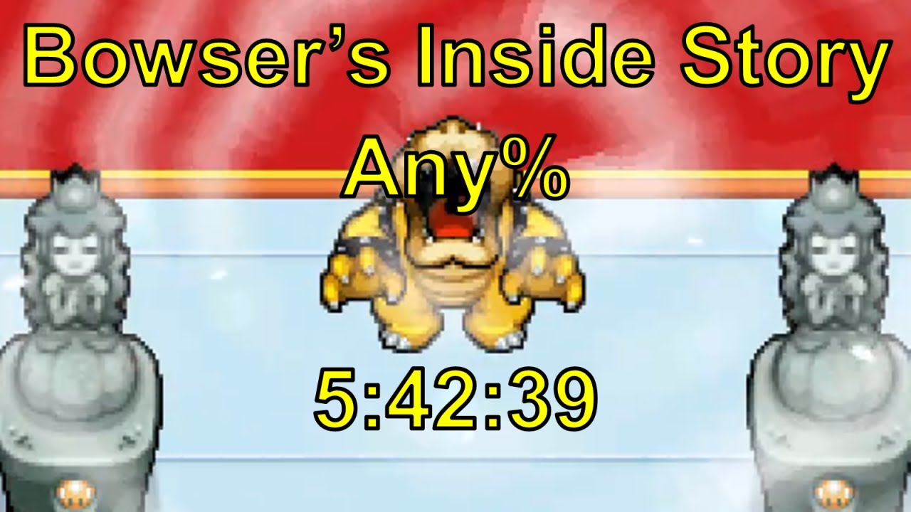 Mario & Luigi: Bowser's Inside Story - Any% speedrun in 5:42:39