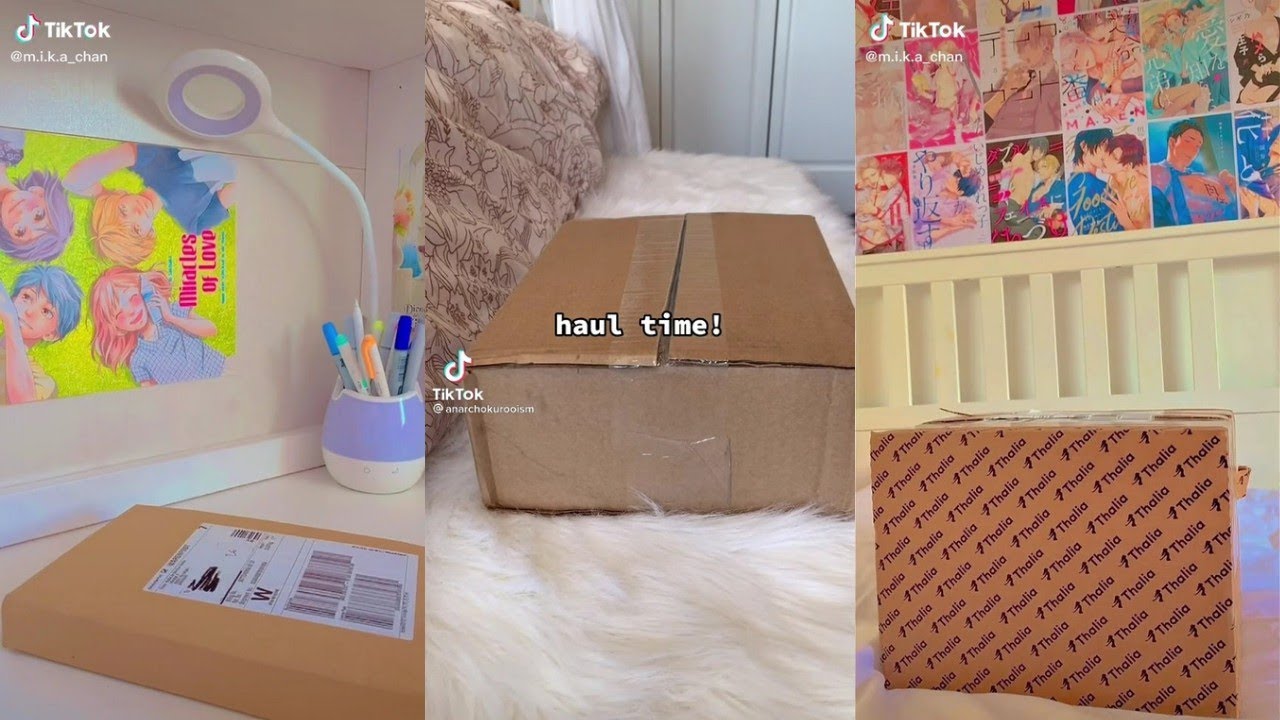 manga • unboxing •haul 2.0📦☁️//pt 6//tiktok