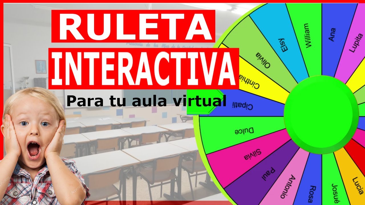 🥇Como hacer una RULETA INTERACTIVA en POWER POINT con nombres paso a paso🥇