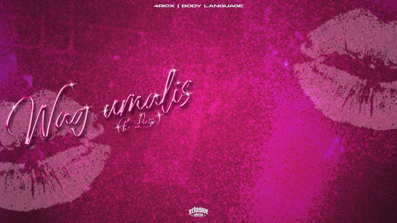 4Ricx - Wag Umalis ft. Luiz (Official Lyric Visualizer)