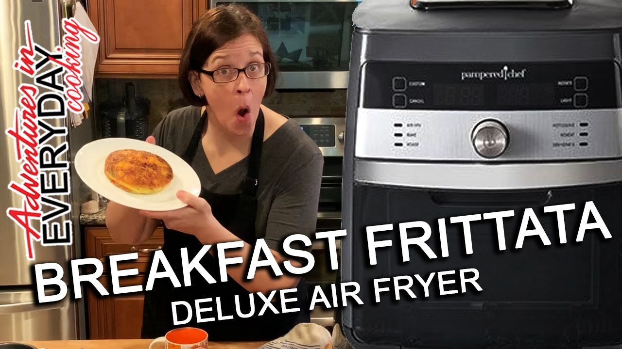 Breakfast Frittata in the Air Fryer - Adventures in Everyday Cooking