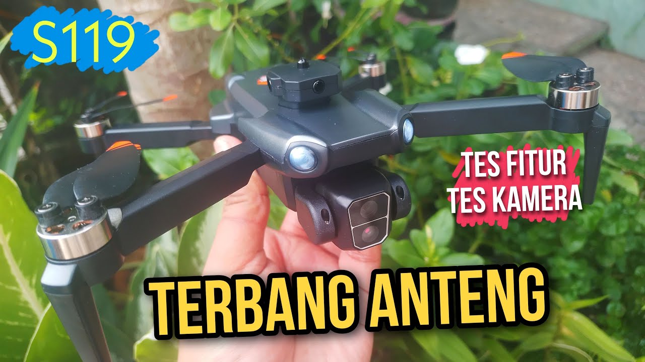 Tes Terbang Drone S119