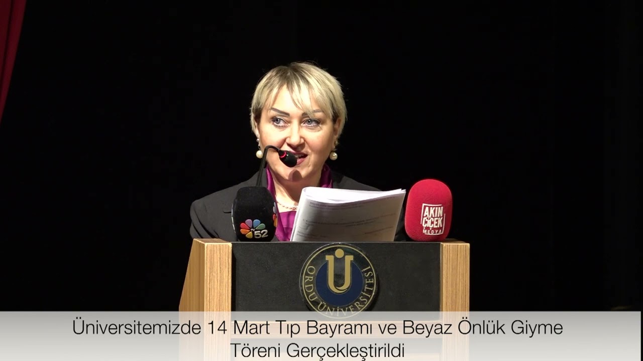 Üniversitemizde 14 Mart Tıp Bayramı ve Beyaz Önlük Giyme Töreni Gerçekleştirildi