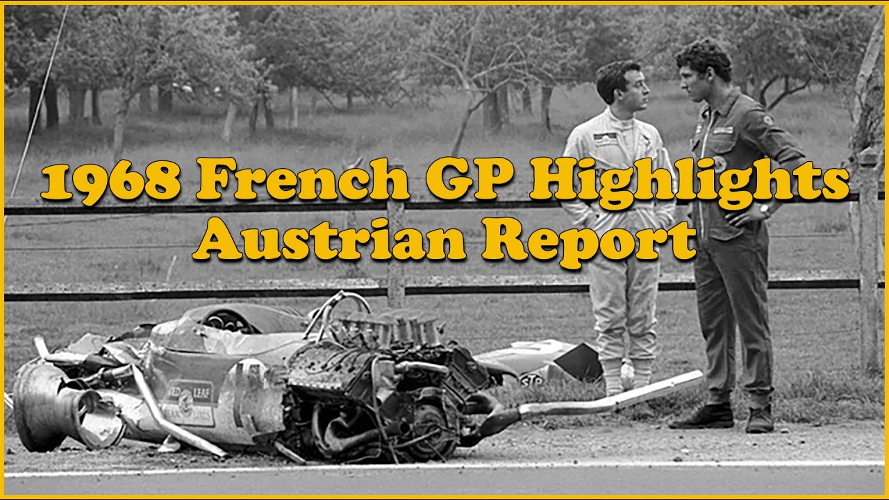 1968 French GP Highlights - Austrian Report