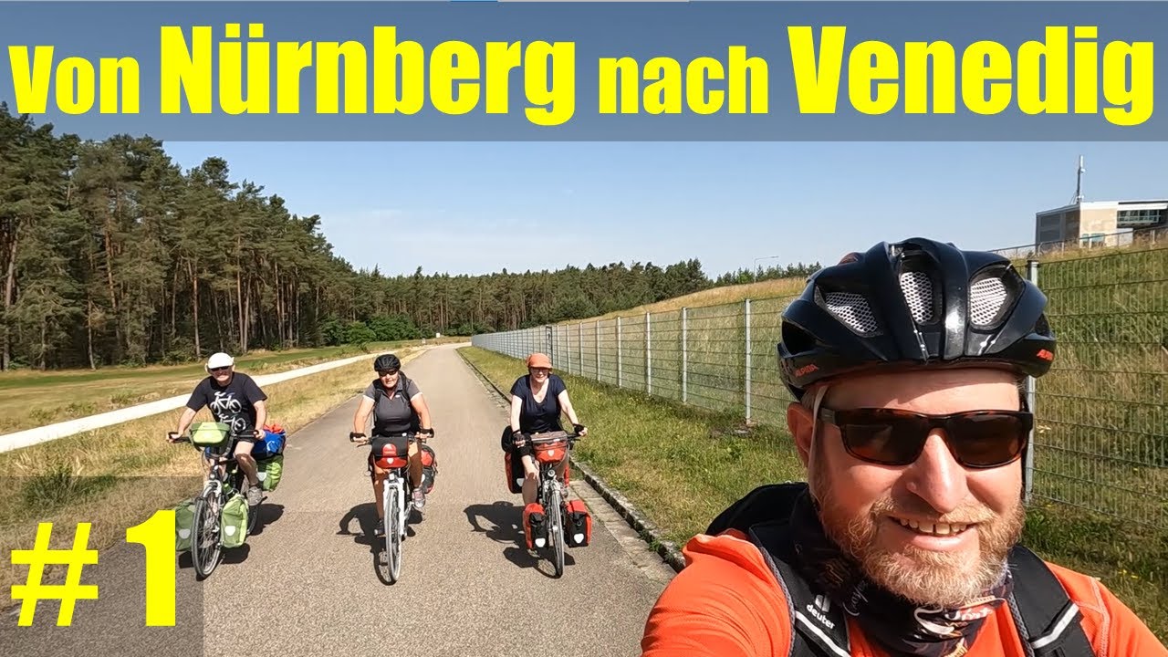 Radreise von Nürnberg nach Venedig | Radweg München - Venezia #1