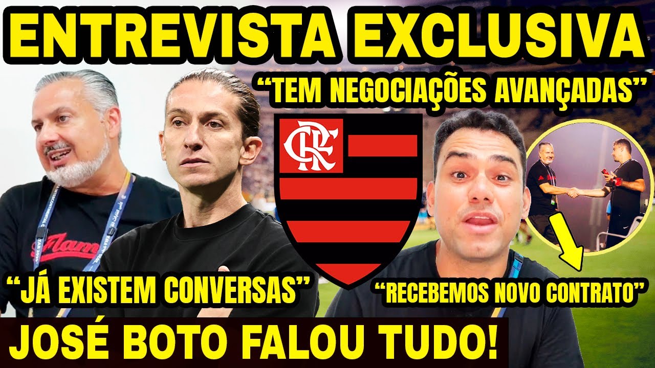 FALOU TUDO! ENTREVISTA EXCLUSIVA COM JOS&Eacute; BOTO DIRETOR DE FUTEBOL DO FLAMENGO! REVELOU OS DETALHES