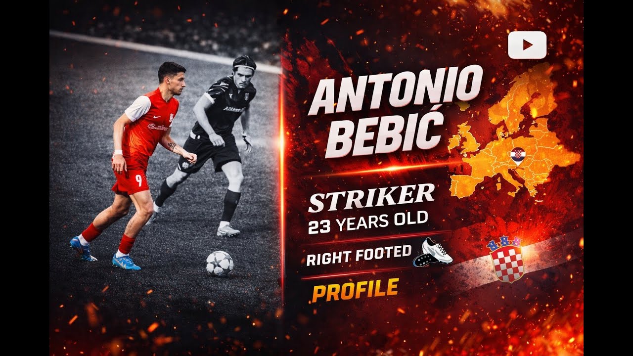 Antonio Bebić -Football Highlights - 2025/26