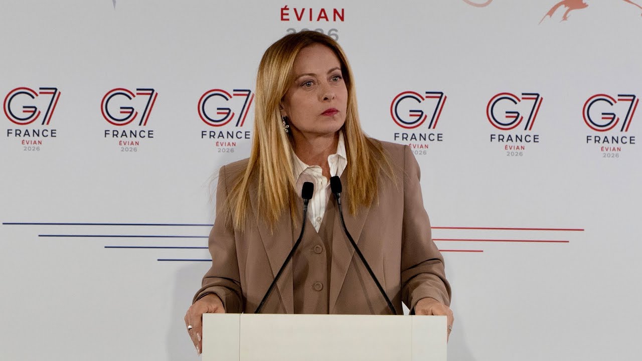 🔴 Conferenza stampa a margine del G7 in Francia