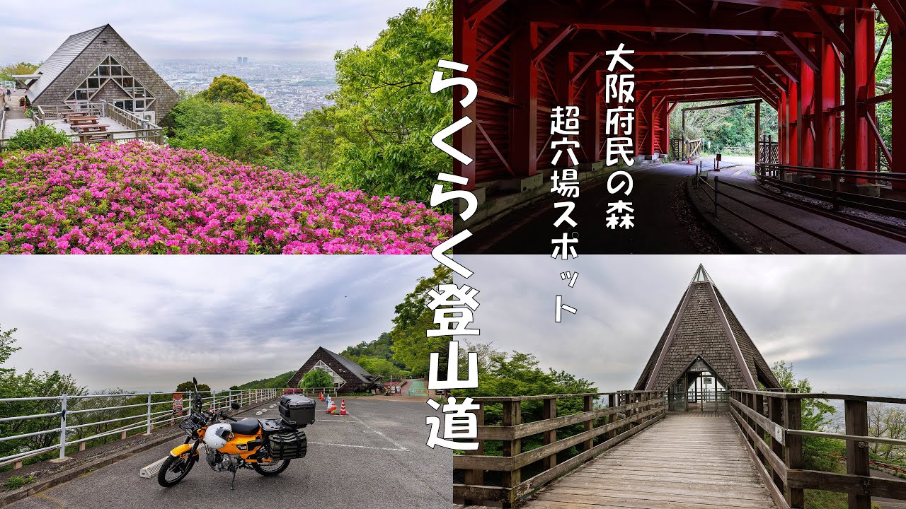 【沉浸式散步影片】徒步在大阪府與奈良縣交界的寂靜山道，可以俯瞰城市全貌（4K UHD）