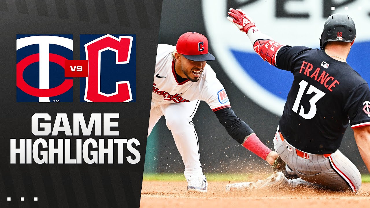 Twins vs. Guardians Game Highlights (5/1/25) | MLB Highlights