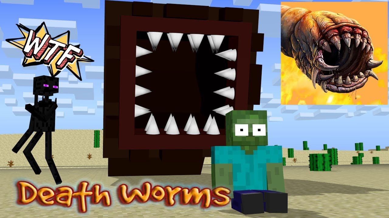 DEATH WORM - Minecraft Animation
