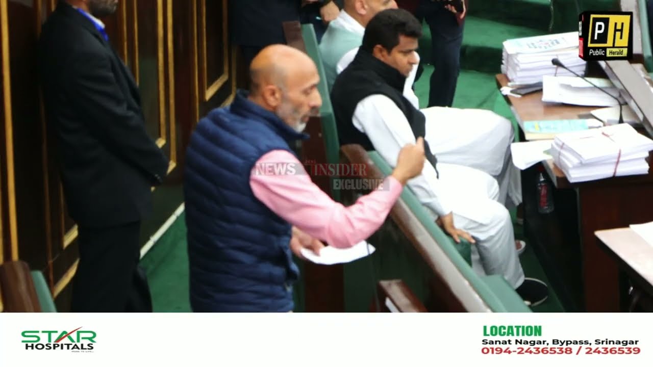 #Watch: MLA_Sheikh Khursheed slams BJP  'Inn se Koi Umeed Nahi hai'; speaks on MLA Mehraj Malik
