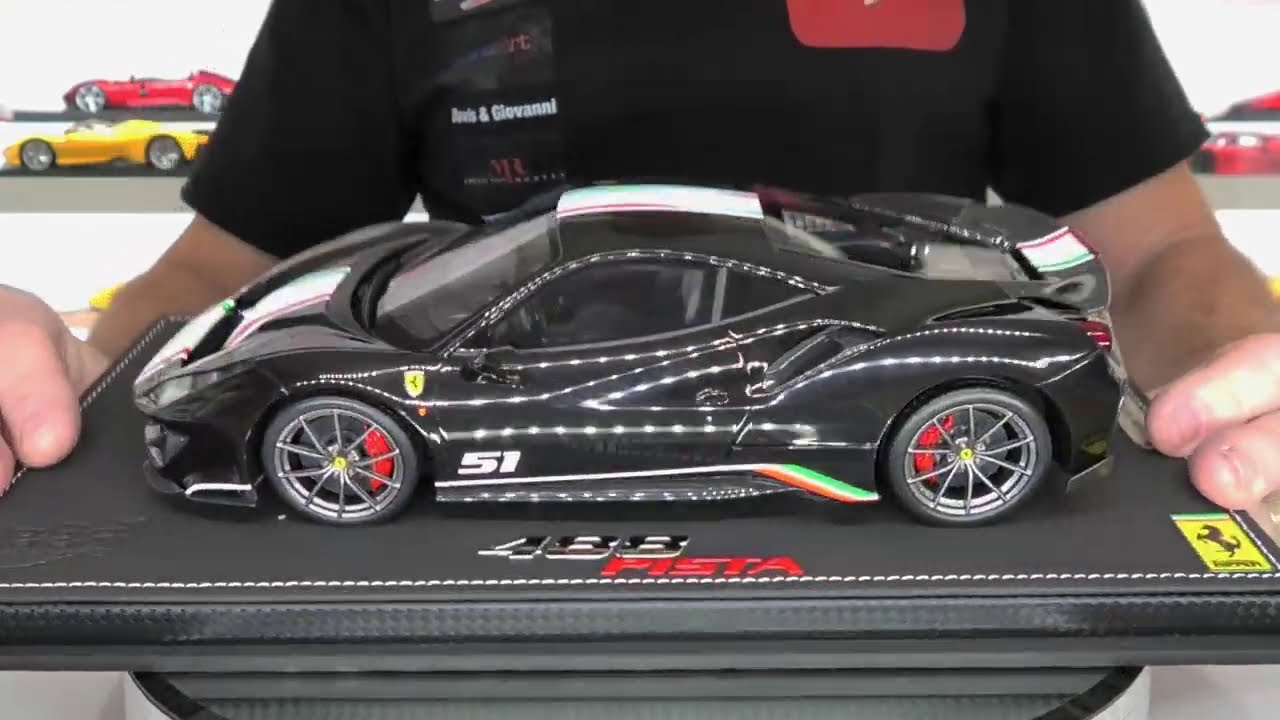 1/18 Ferrari 488 Pista Piloti by BBR Models - Full Review