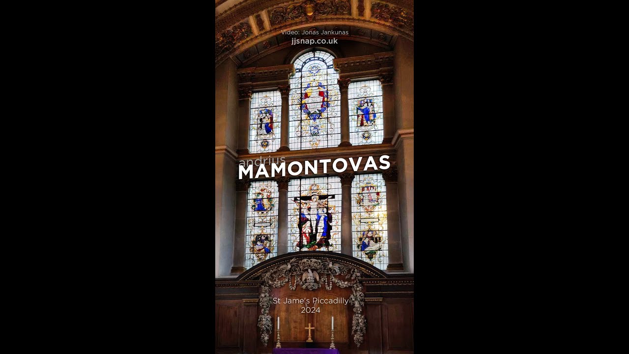 Andriaus Mamontovo akustinis koncertas | St.Jame's Piccadilly, 2024