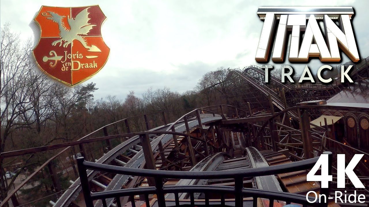 Joris en de Draak - Titan Track - 4K On-Ride - GCI - Wooden/Hybrid Coaster - POV