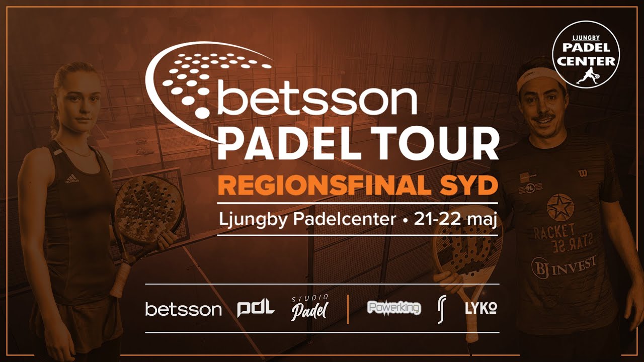 PADEL!  Betsson Padel Tour - Regionsfinal Syd (Semi & Finaler)