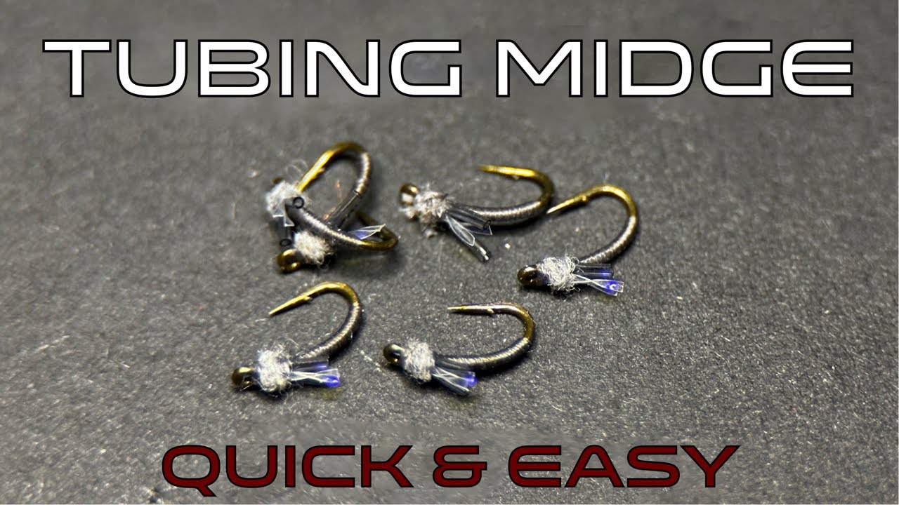 Fly Tying Tutorial — TUBING MIDGE // Emerger Fly Pattern