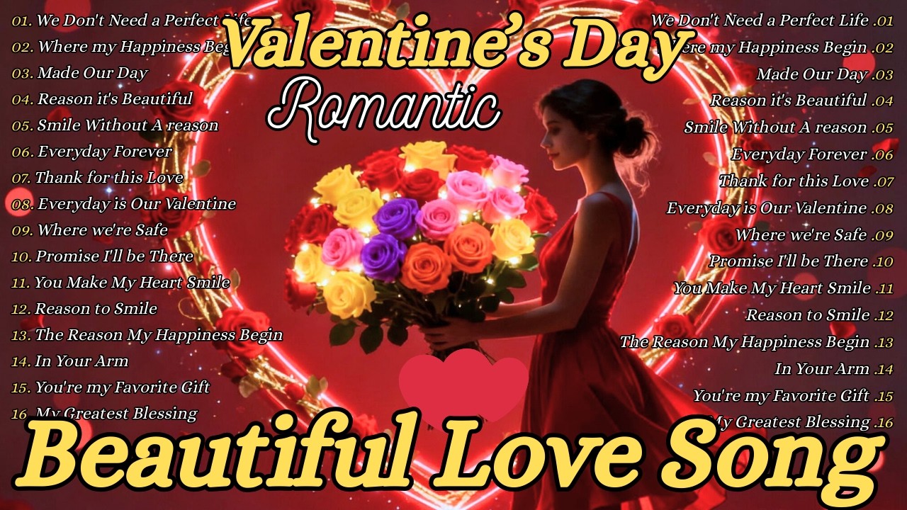 Happy Valentine's Romantic Song || Classic Beautiful Love Melodies 70s 80s 90s Feel In Love