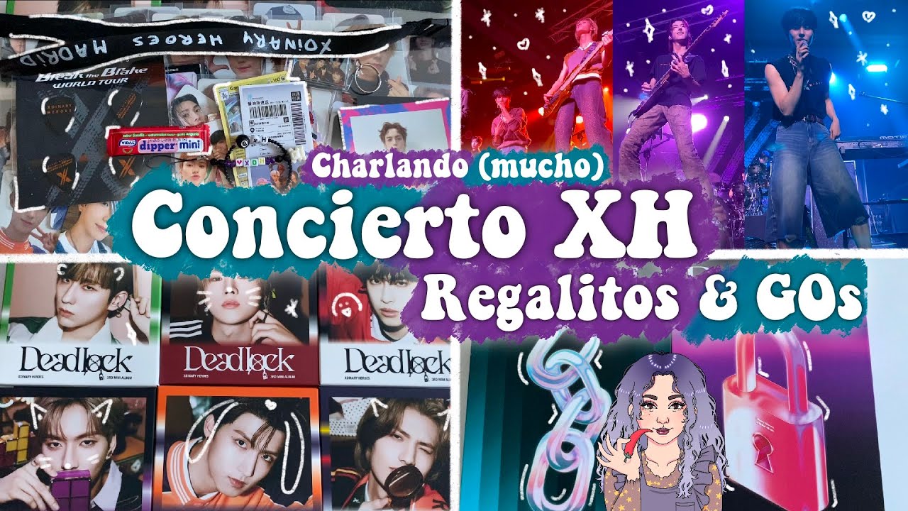 Concierto, freebies, GOs y videos! | Xdinary Heroes en Madrid 2023